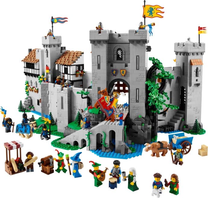 Lion Knights' Castle LEGO set