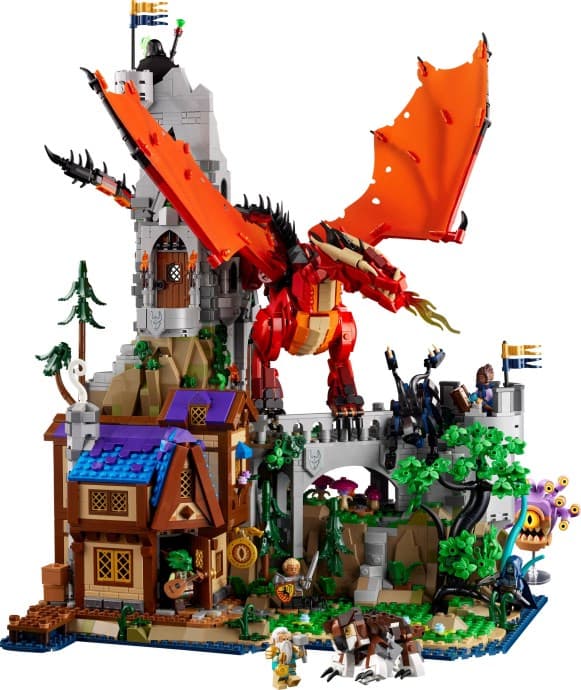 Dungeons & Dragons: Red Dragon's Tale LEGO set