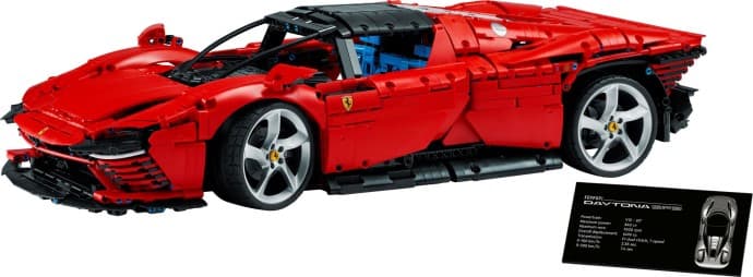 Ferrari Daytona SP3 LEGO set