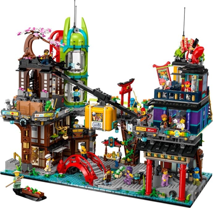 NINJAGO City Markets LEGO set