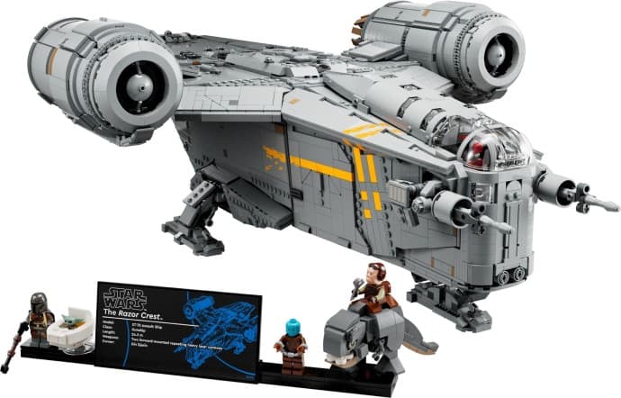 The Razor Crest LEGO set