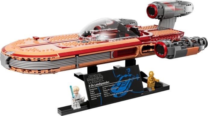 Luke Skywalker's Landspeeder LEGO set
